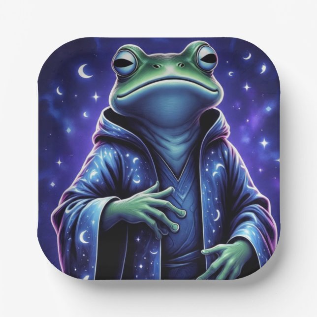 Plato De Papel BlueSkys (Anverso)