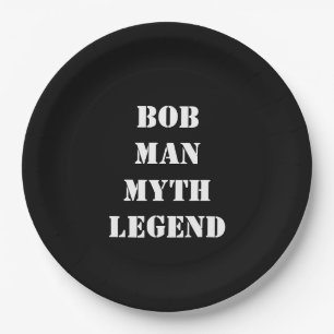 Plato De Papel Bob: Hombre, Mito, Leyenda,