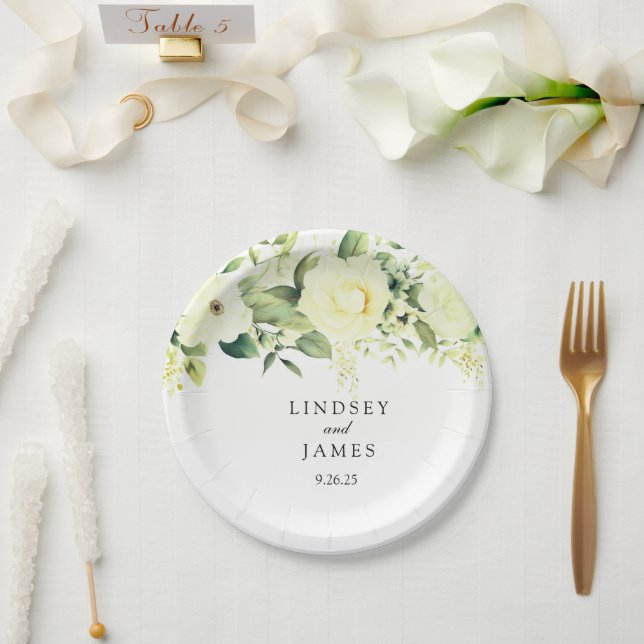 Plato De Papel Boda (Boda)