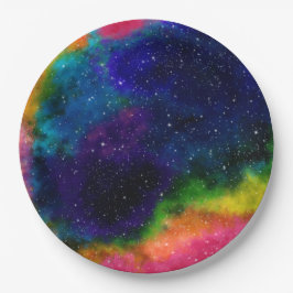 Plato De Papel Boda de Ciencia Ficción Galáctica