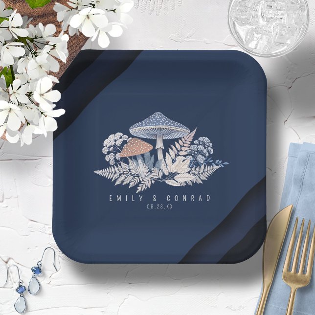 Plato De Papel Boda de Motif silvestre y caprichoso ID1110 (Subido por el creador)