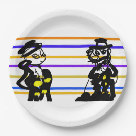 Plato De Papel Boda de piratas