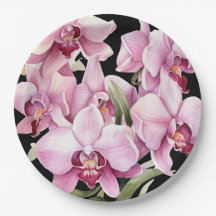 Bodas de Orquídeas Rosadas y Negras