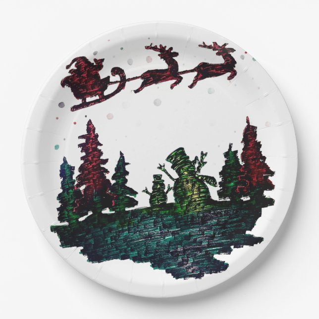 Plato De Papel Bodas > Decoración y Suministros de Fiesta > Decor (Anverso)