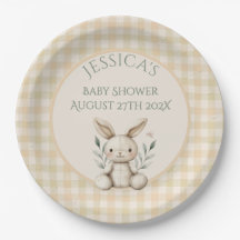 ~Boho Bunny Neutral Baby Shower