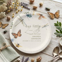 Boho Love Bug Insectos Libélula baby shower