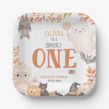 Boho Spooky One cumpleaños Cute Ghost Halloween