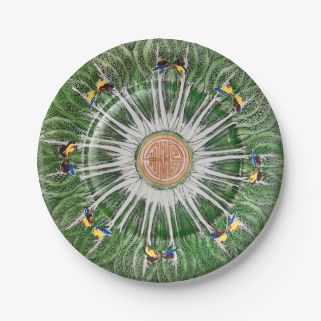 Plato De Papel Bok Choy 7" Plate (Anverso)