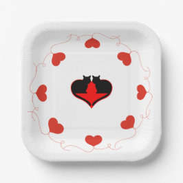 Plato De Papel Bolas de papel Catlove