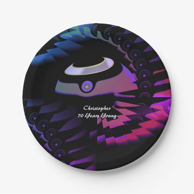 Plato De Papel Bolos (Anverso)