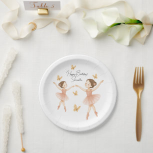 Plato De Papel Bolsa de papel de la fiesta de cumpleaños de Balle