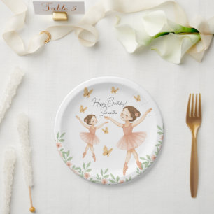 Plato De Papel Bolsa de papel de la fiesta de cumpleaños de Balle