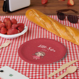 Plato De Papel Bolsa de papel dulce de Berry para la pequeña Fies
