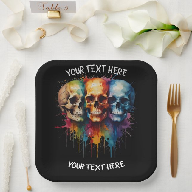 Plato De Papel Bolsa de regalo (Boda)