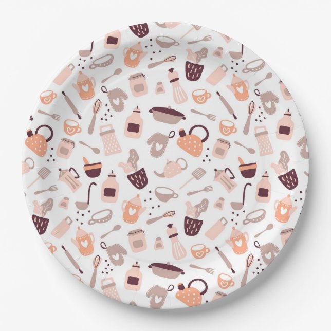 Plato De Papel Bolsa esencial Placa de papel (Anverso)