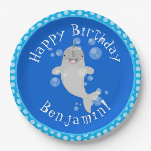 Plato De Papel Bombillas de narguile alegres, ilustracion persona