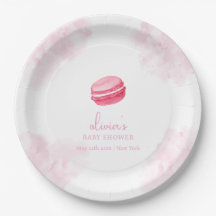 Bonjour Bébé Macaron Baby Shower