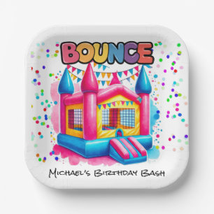 Plato De Papel Bonza House Birday Bash