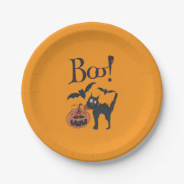 Plato De Papel ¡Boo!