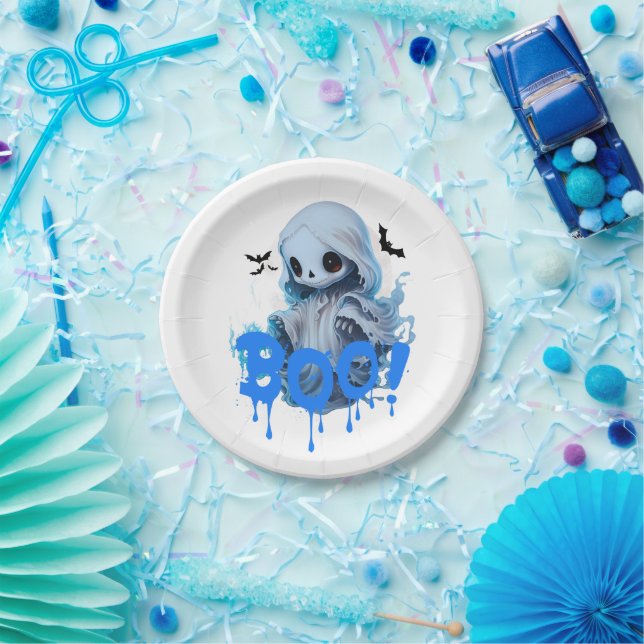 Plato De Papel Boo 03 (Fiesta)