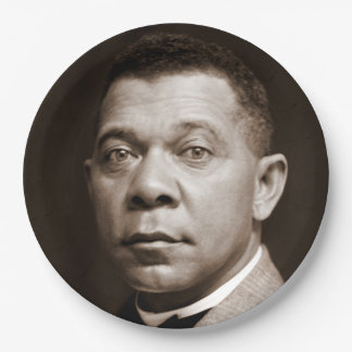 Plato De Papel Booker Washington: Educador afroamericano