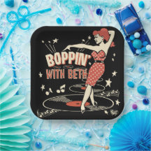 Boppin' Con placa de Beit