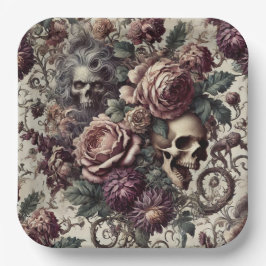 Plato De Papel Born to Bloom – Gothic Victorian 