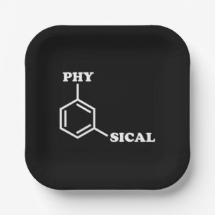 Plato De Papel Botón de humor metafísico