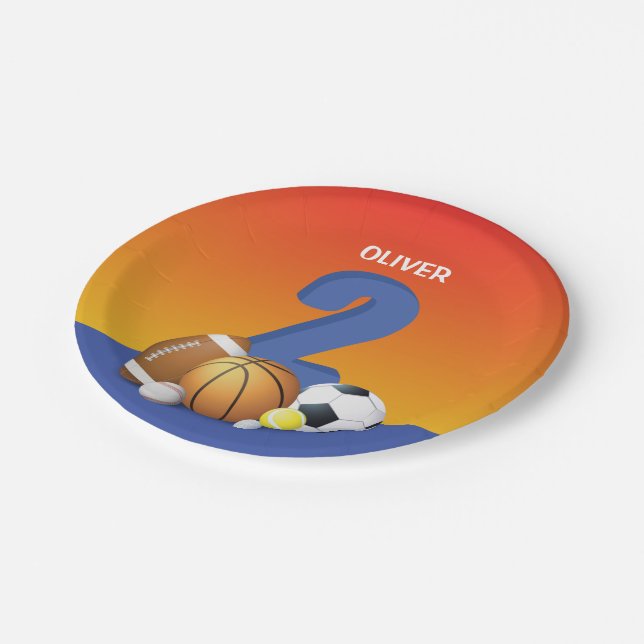 Plato De Papel Boy 2.º Balls Deportiva (Angular)