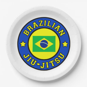 Plato De Papel Brasilen@o Jiu Jitsu