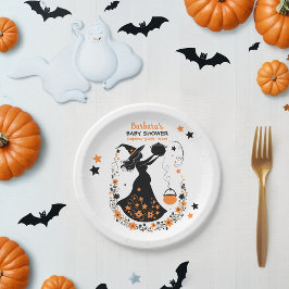 Plato De Papel Brew de doble problema - Un Baby Shower gemelo de