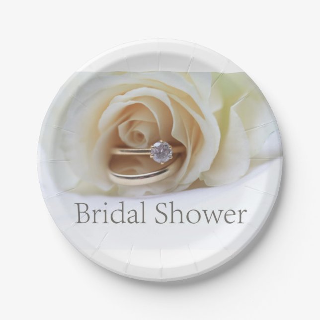 Plato De Papel Bridal Shower (Anverso)