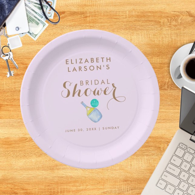 Plato De Papel Brigada temática del baloncesto acuático de aficio (Subido por el creador)