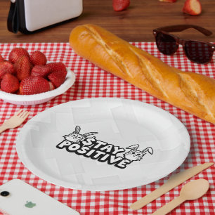 Plato De Papel Brilla tu día