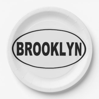 Plato De Papel Brooklyn Nueva York