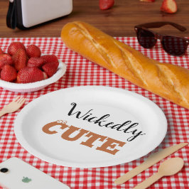 Plato De Papel Bruja malvada de Halloween | Spooky Adorable