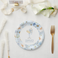 Brunch Nupcial Espumoso Azul Elegante