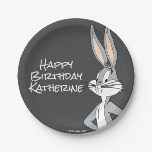Plato De Papel BUGS BUNNY™   Manos en cadera
