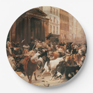 Plato De Papel Bulls y osos en el mercado de valores (W.H. Beard)