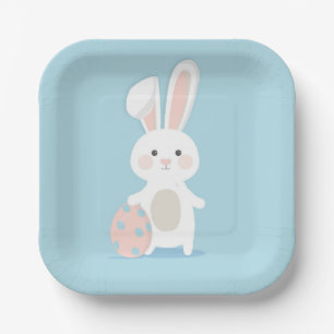 Plato De Papel bunnies cutie