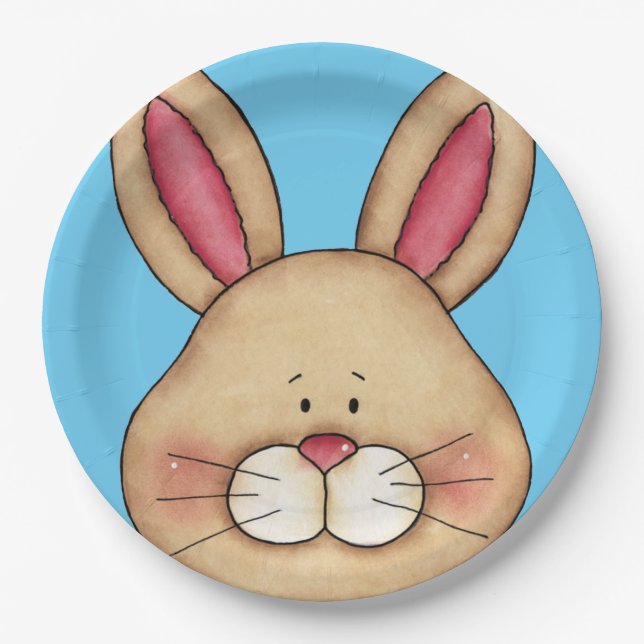 Plato De Papel Bunny (Anverso)