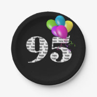 Buquete de globo de 95 años