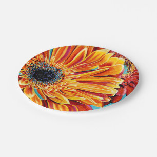 Plato De Papel Burbujas de color II