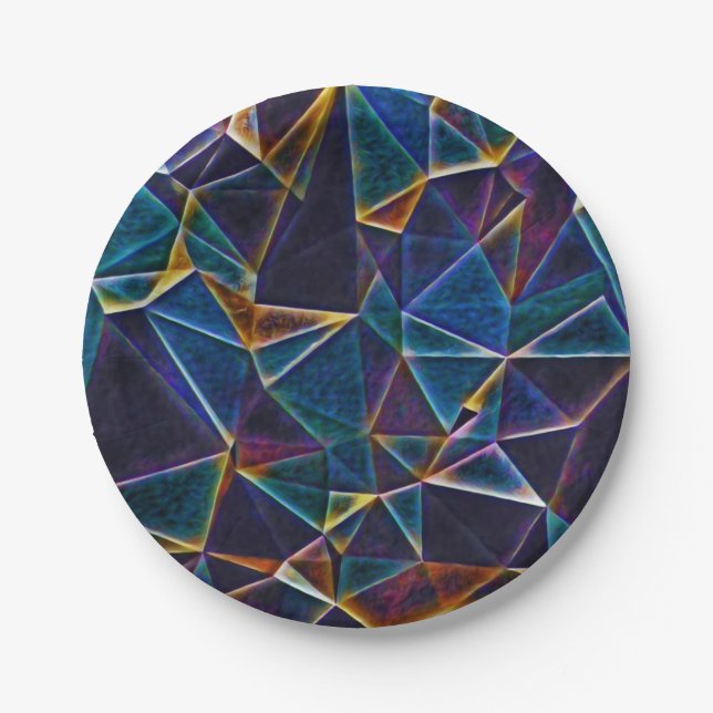 Plato De Papel Burbujas rotas (Anverso)