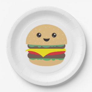 Plato De Papel Burger