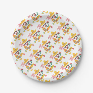 Plato De Papel burrito cinco de mayo