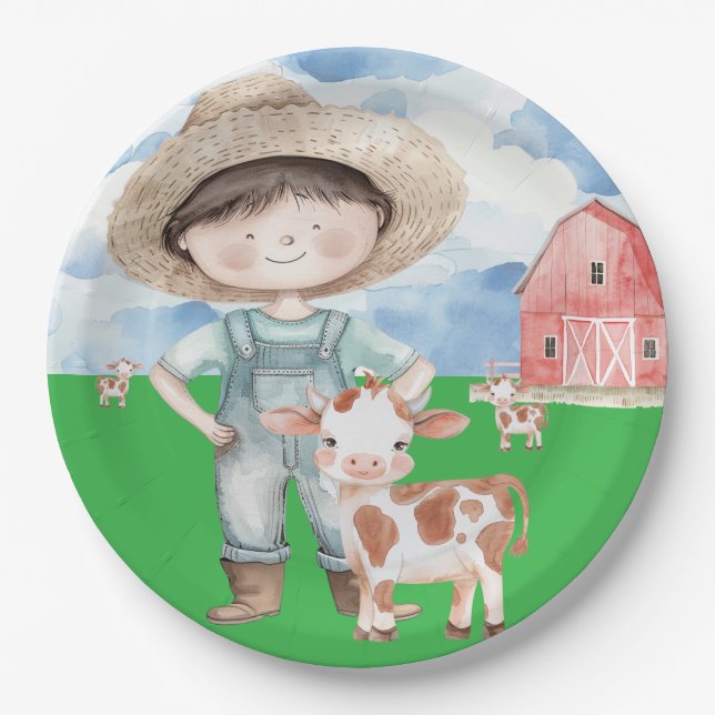 Plato De Papel Buttons (Anverso)