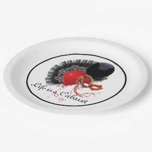 Plato De Papel Cabaret