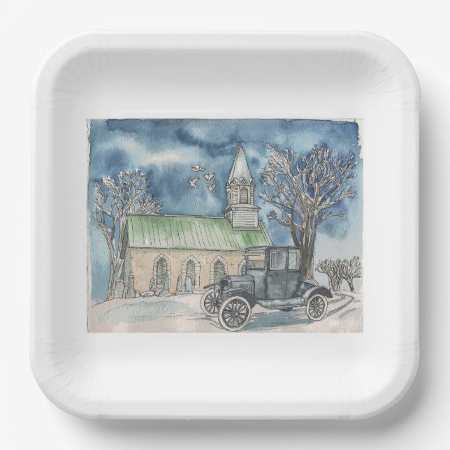 Plato De Papel Cabecera (Anverso)