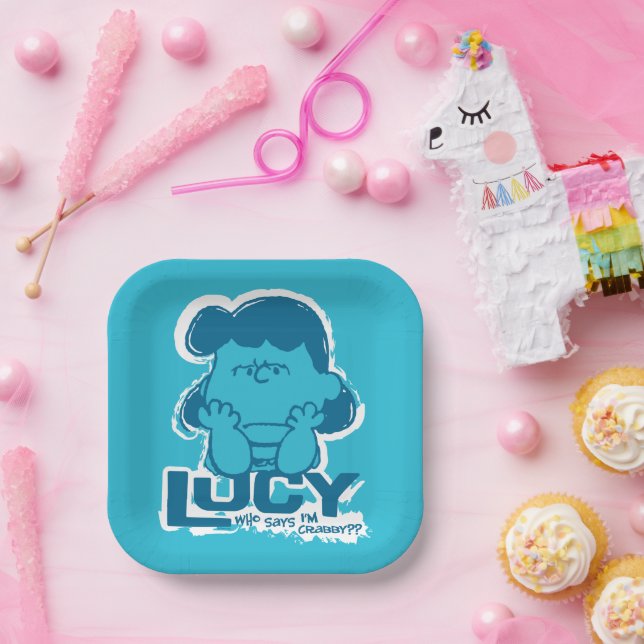 Plato De Papel Cacahuetes | Lucy ¿Quién dice que soy cangrejo? (Fiesta)